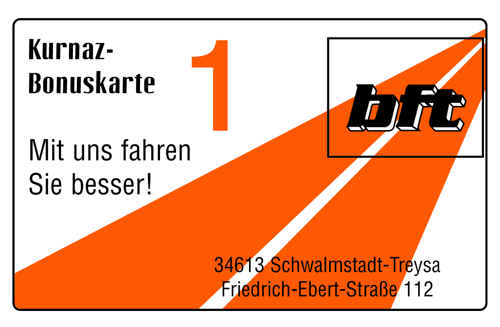 Bonuskarte 1 Vorderseite